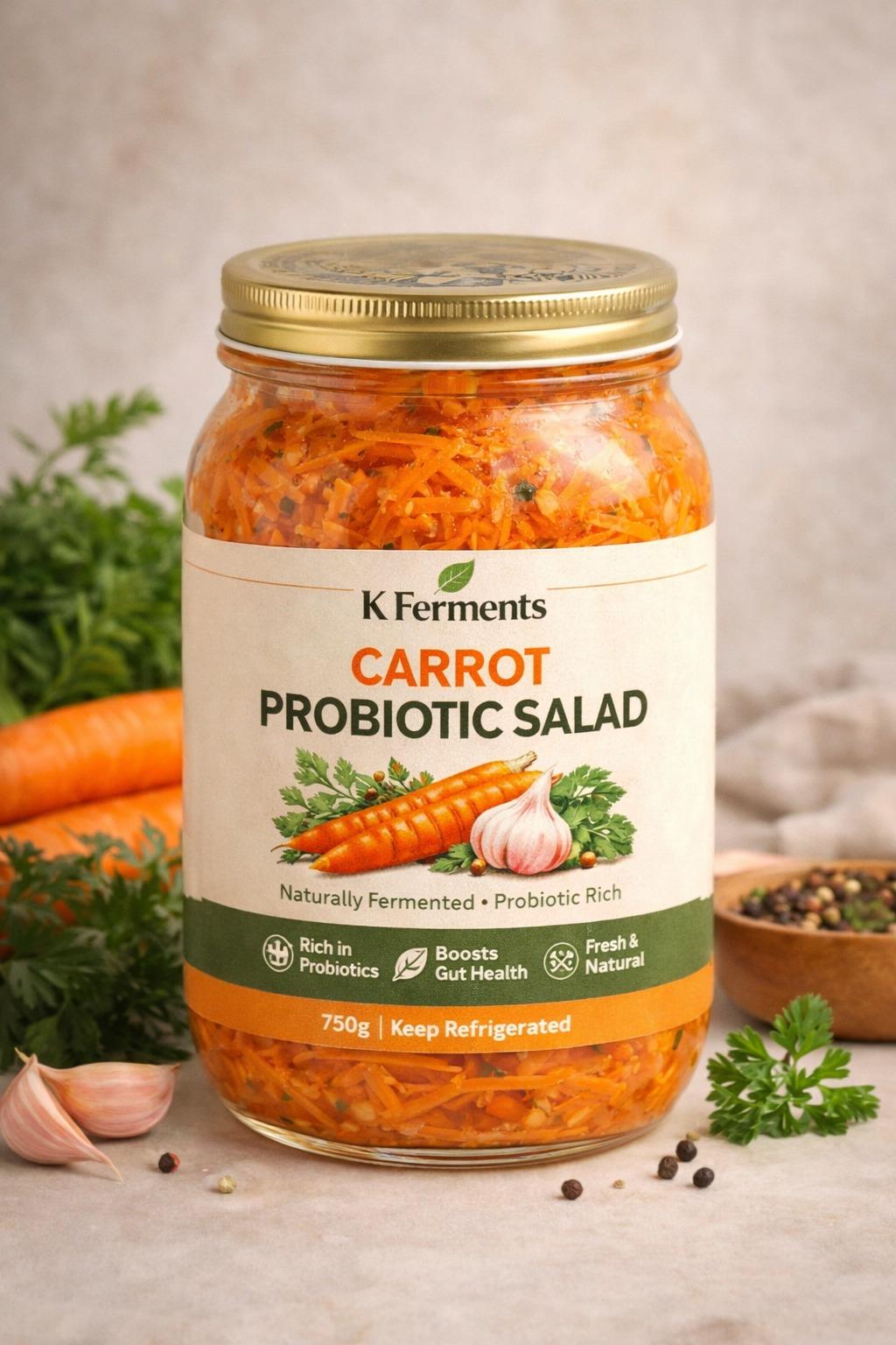 Carrot Probiotic Salad