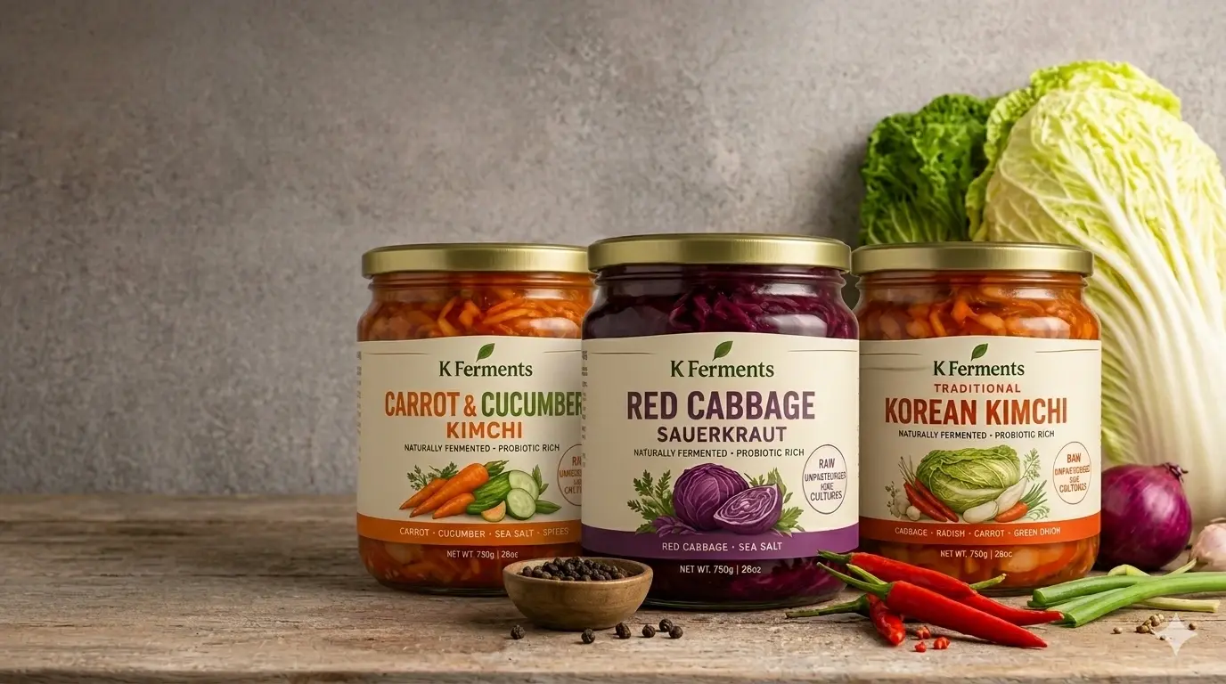 K Ferments small-batch probiotic foods hero image 2